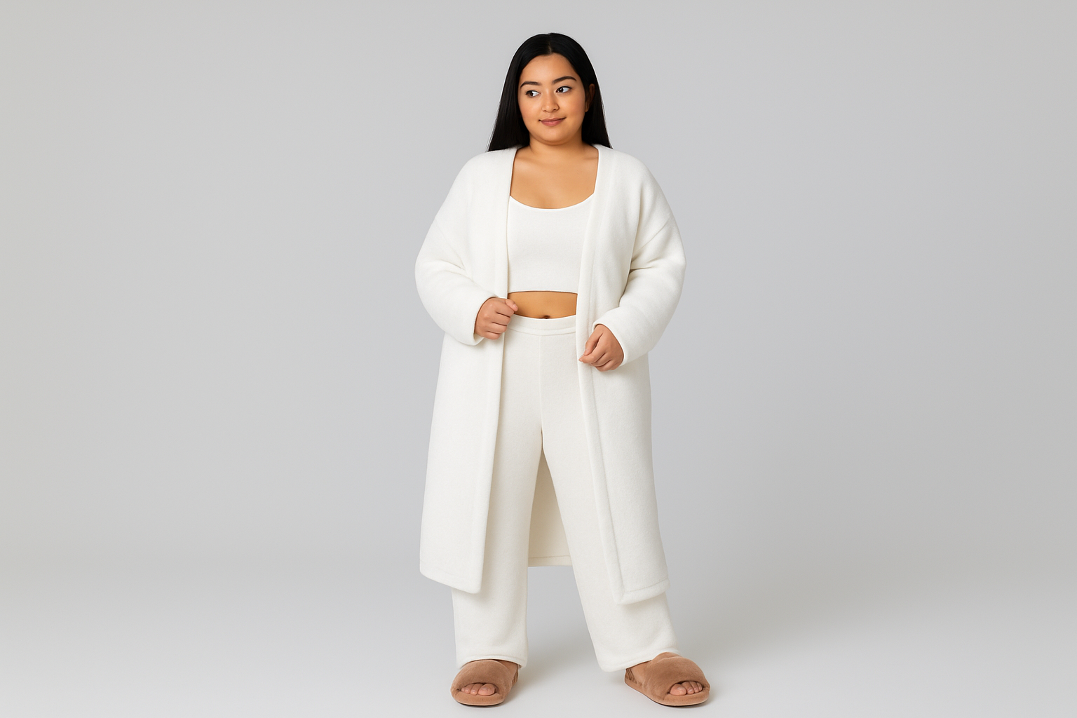 Cozy Pajama Set, 3 Piece Lounge Set, Cute Loungewear, Warm Suit Sets.