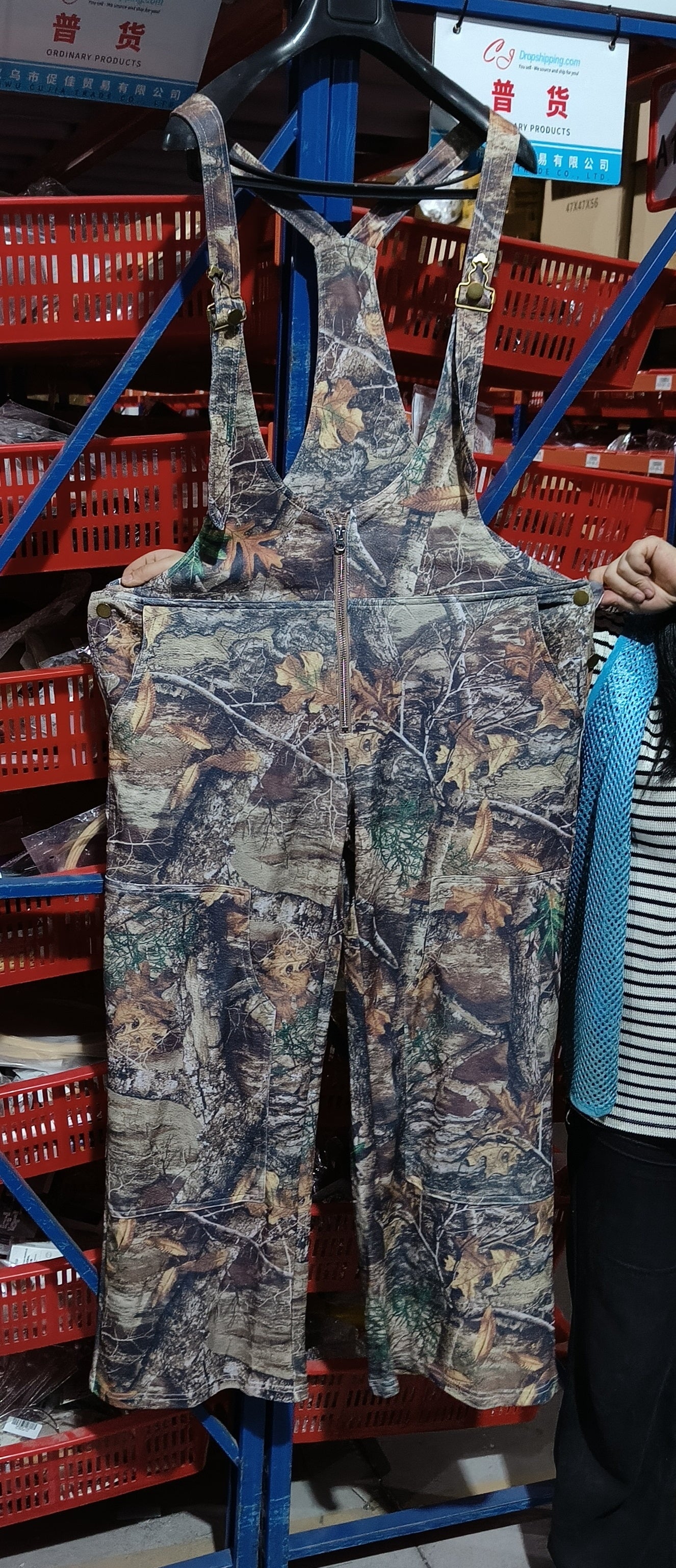 Y2K Zipper Denim Overalls With Pockets Fashion Loose.